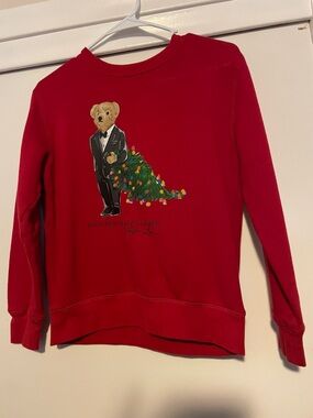 Polo by Ralph Lauren Red Bear Graphic Sweatshirt